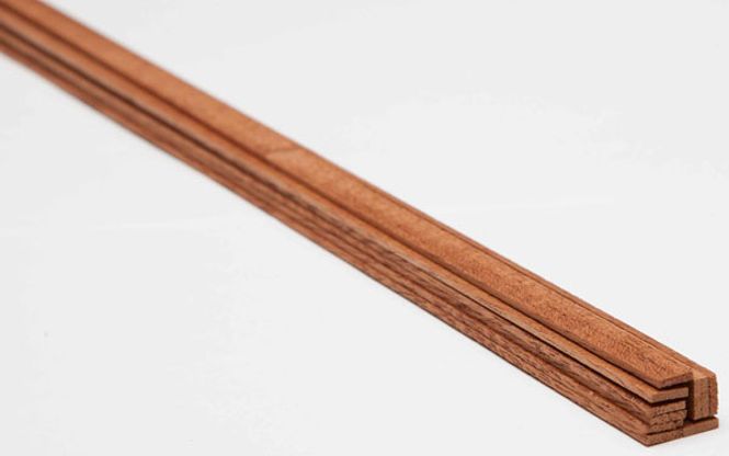 Hovedbilde Mahogni list 1,5x2x550mm. 10stk.