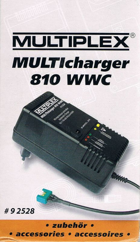 MULTI lader 810WWC.12/230V. 1-10 celler