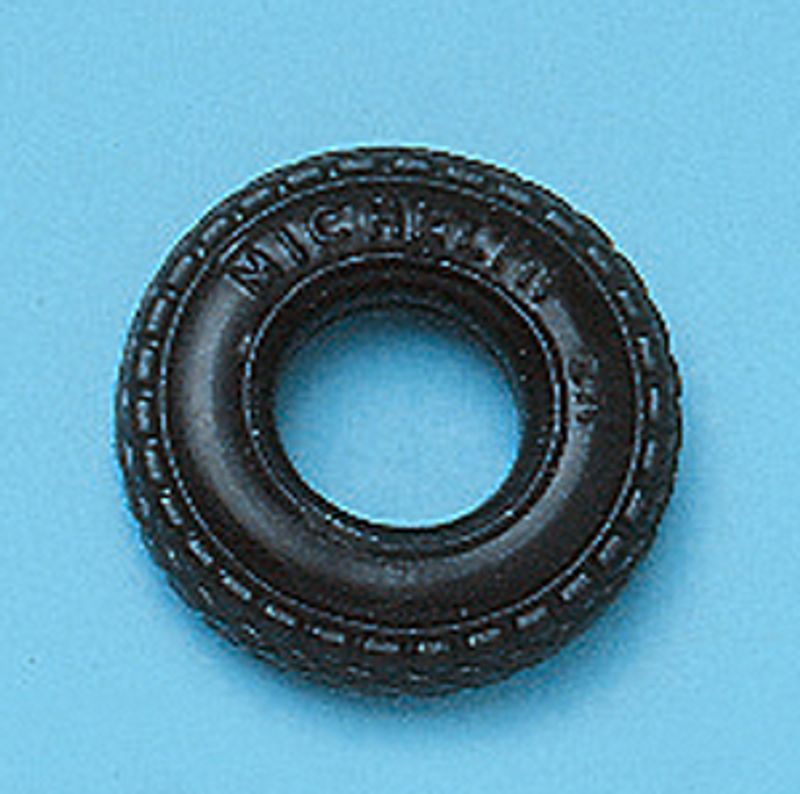 Fender gummihjul 27 mm. 6 stk.