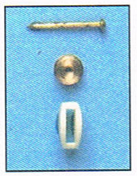 Blokk enkel CA 10 mm. 10 stk.