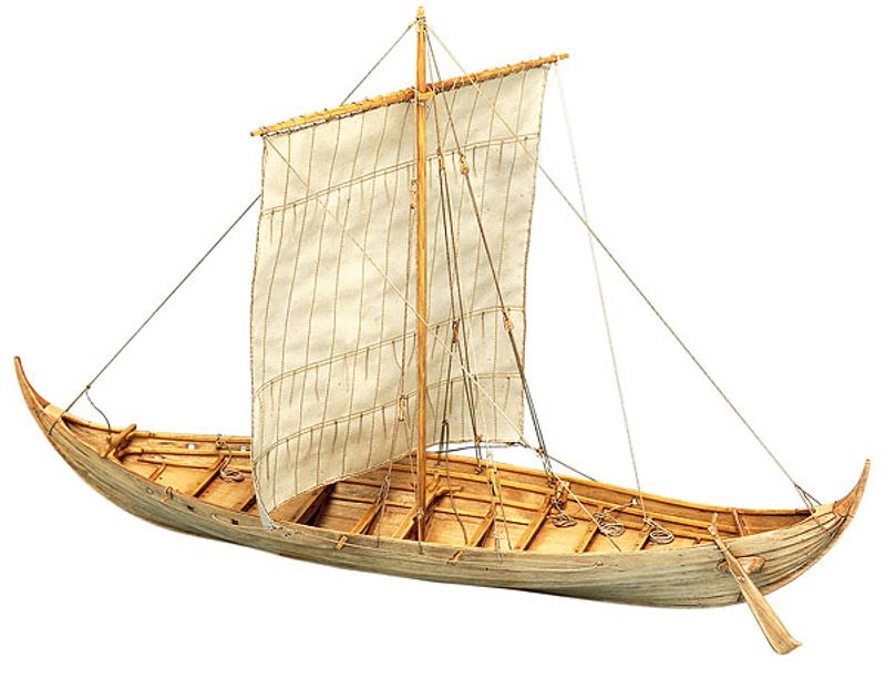 Roar Ege vikingskip. 570 mm. 1:25