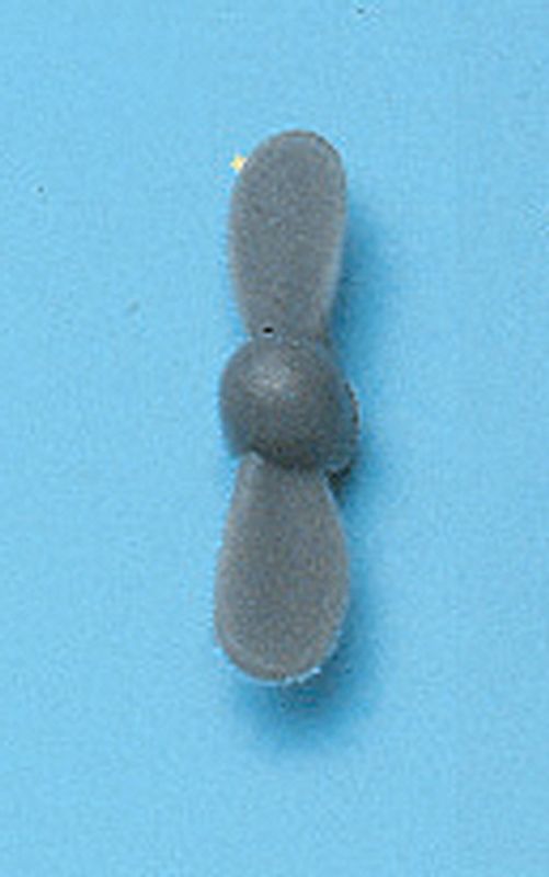 Propell 2-blad 33 mm/2 mm. 1 stk.