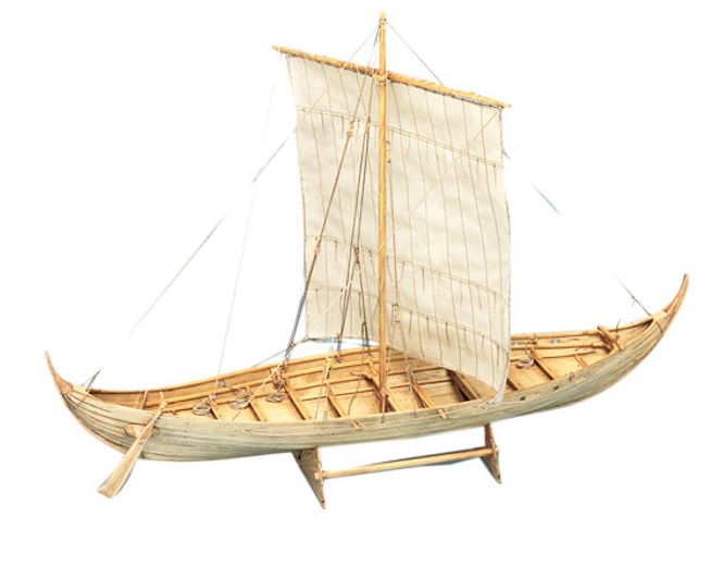 Hovedbilde Roar Ege vikingskip. 570 mm. 1:25