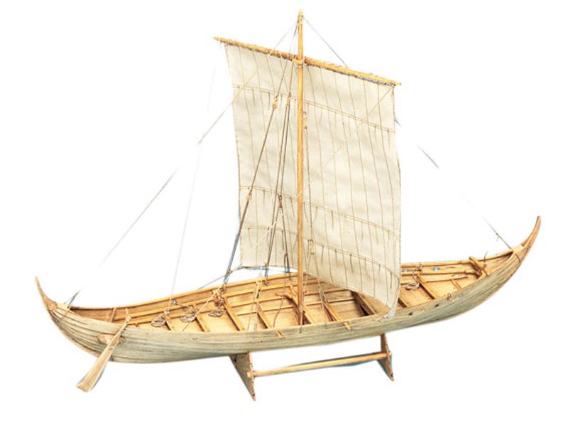 Roar Ege vikingskip. 570 mm. 1:25